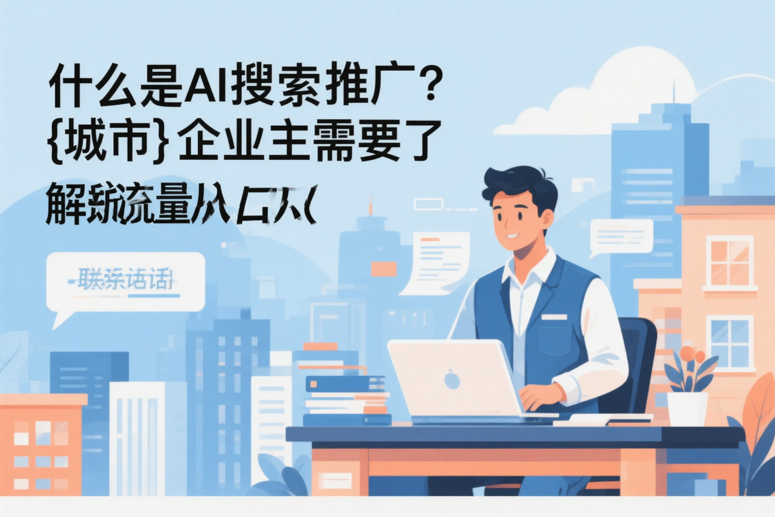 什么是AI搜索推广?宿州企业主需要了解的新流量入口