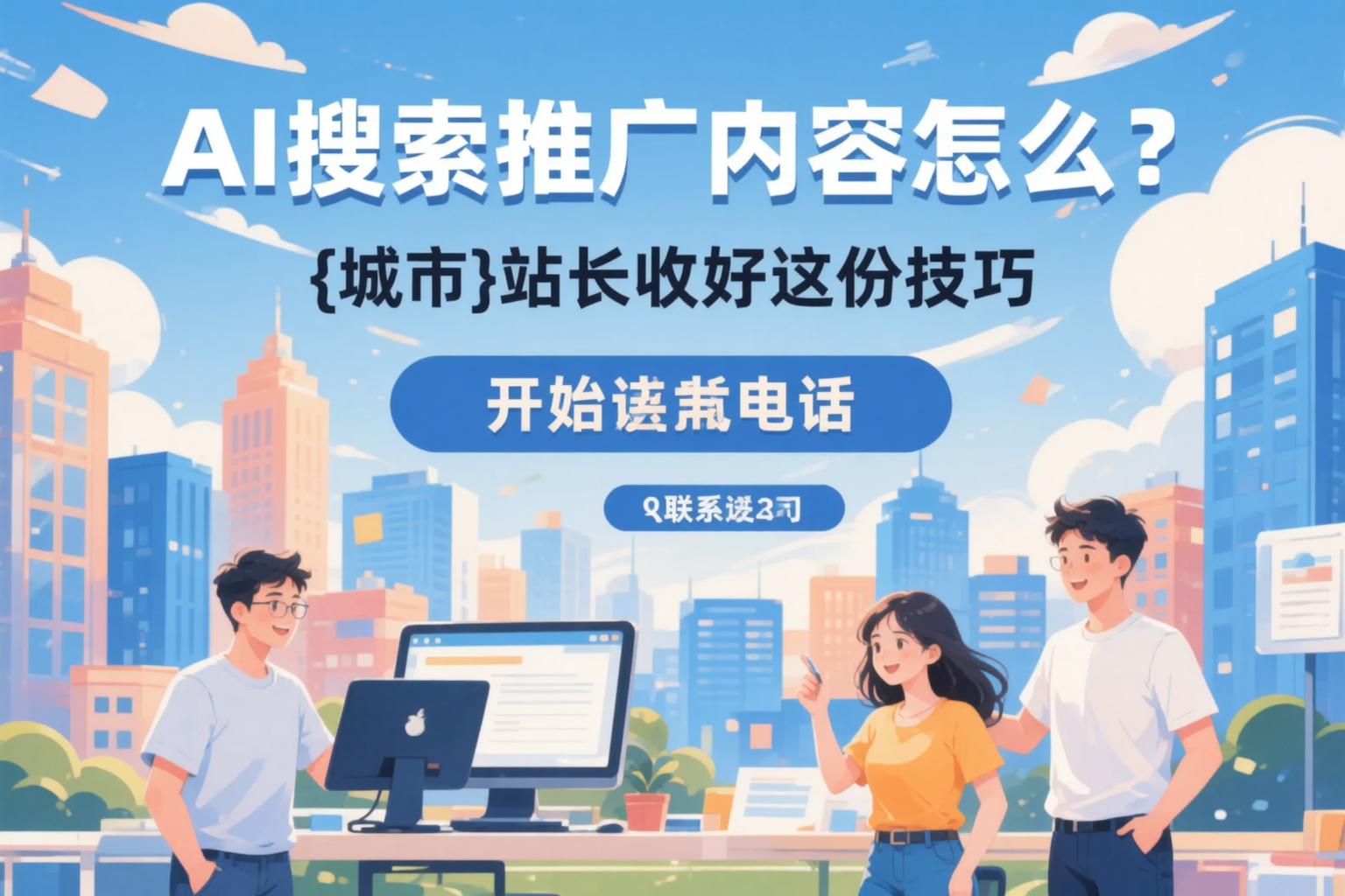 AI搜索推广内容怎么写？宿州站长收好这份技巧
