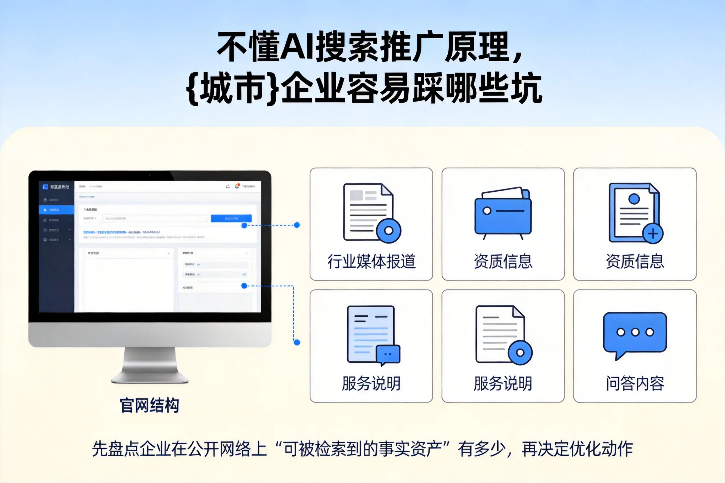 不懂AI搜索推广原理,宿州企业容易踩哪些坑