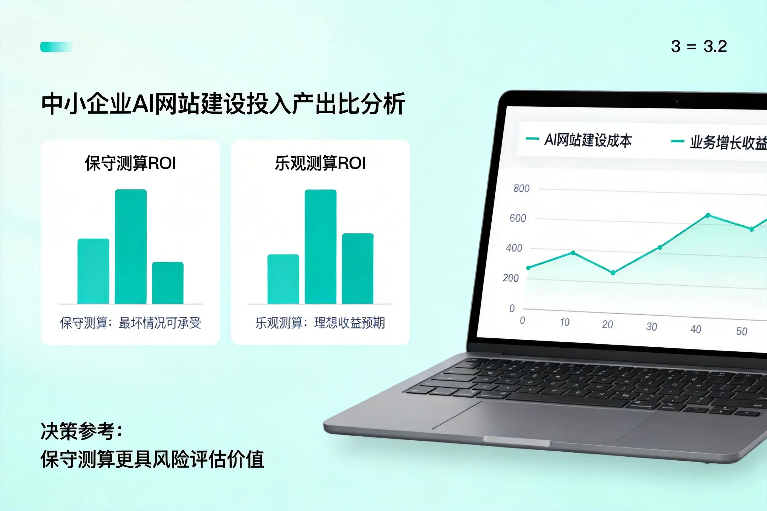 宿州中小企业AI网站建设投入产出比怎么算？先看这份分析